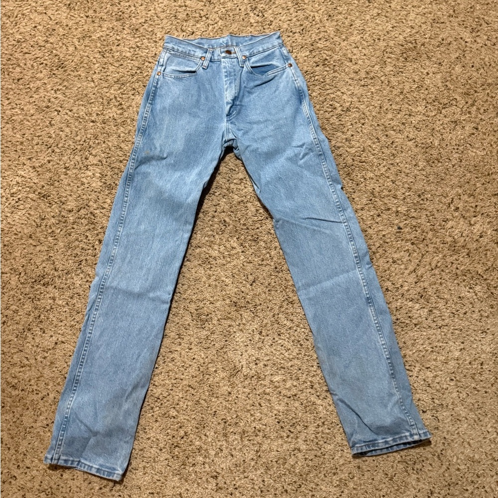 Wrangler Light Blue Straight Men's Jeans
